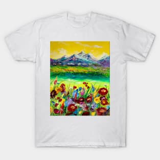 Alps. Meadow flowers T-Shirt